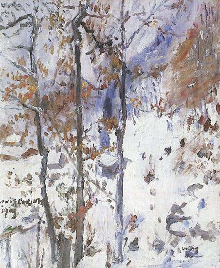 Lovis Corinth Walchensee, Schneelandschaft oil painting picture